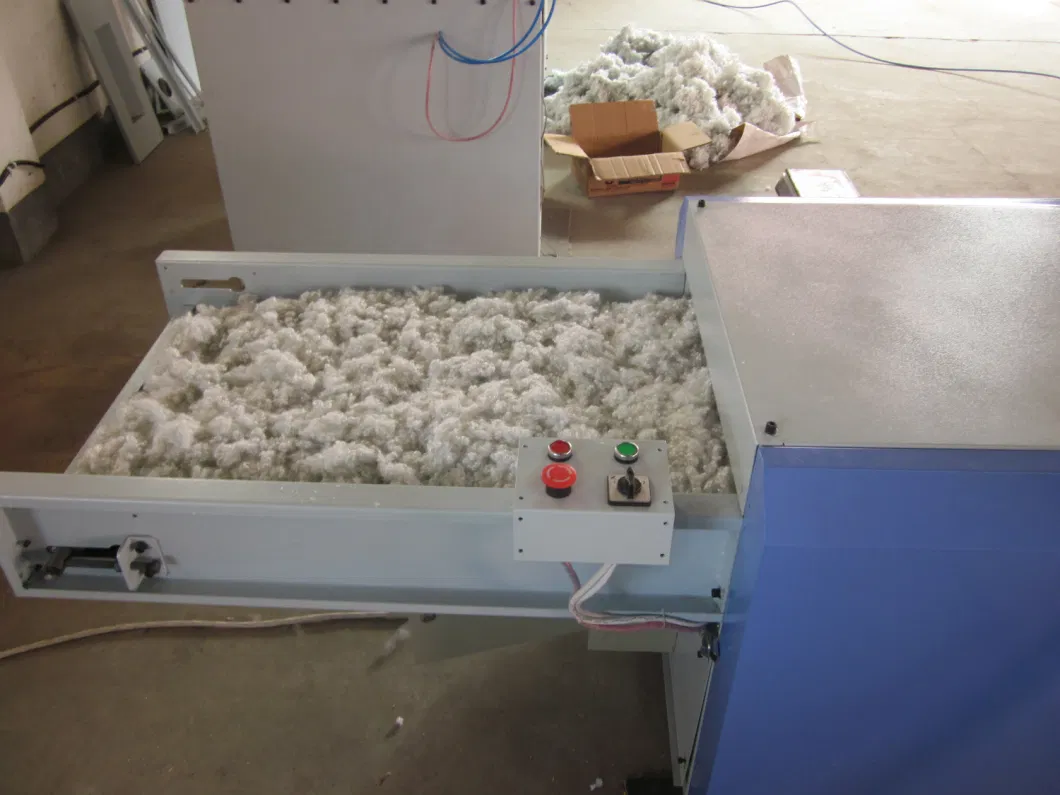 Polyester Fiber Cotton Opening Pillow Filling Machine Fiber Pillow Filling Machines Wool Cotton Bale Opener Machine