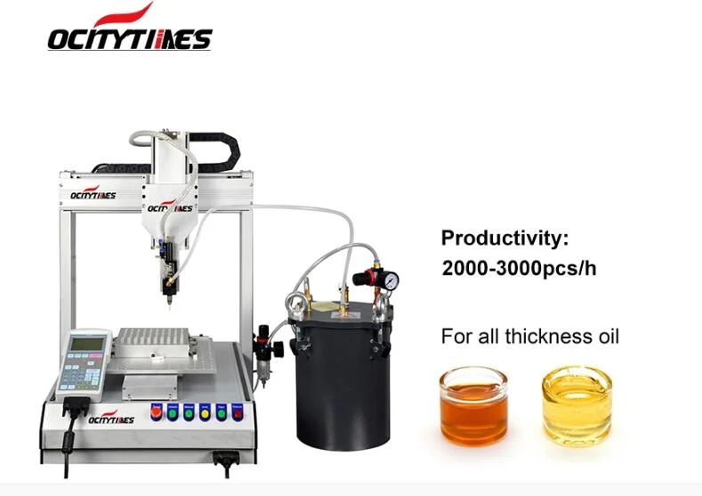 China Manufacture Ocitytimes F1 Automatic Capsule 510 Cartridge Filling Machine