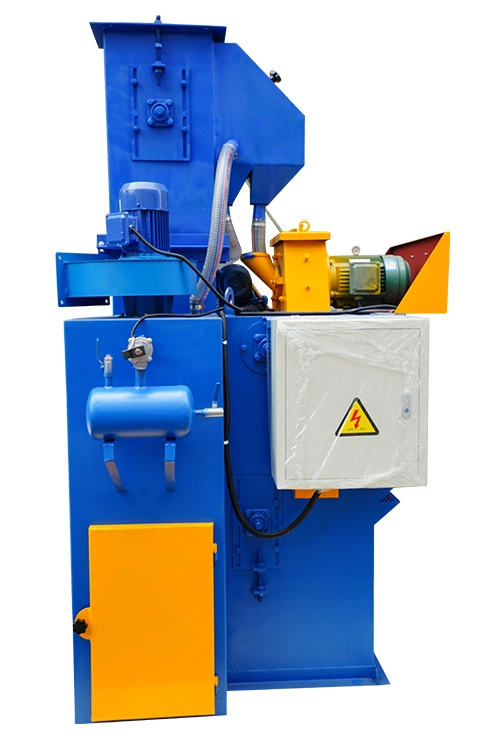 Automatic Tumble Blaster Crawler Belt Shot Blasting Machine