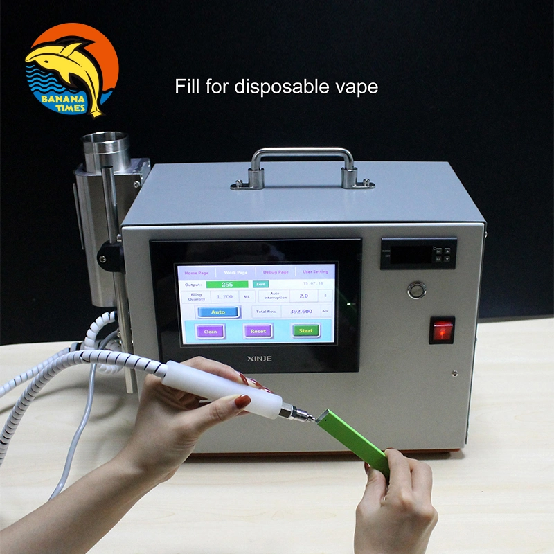 High Accuracy Disposable Vape Cartridge Filling Oil 1ml Cartridge Filling Machine