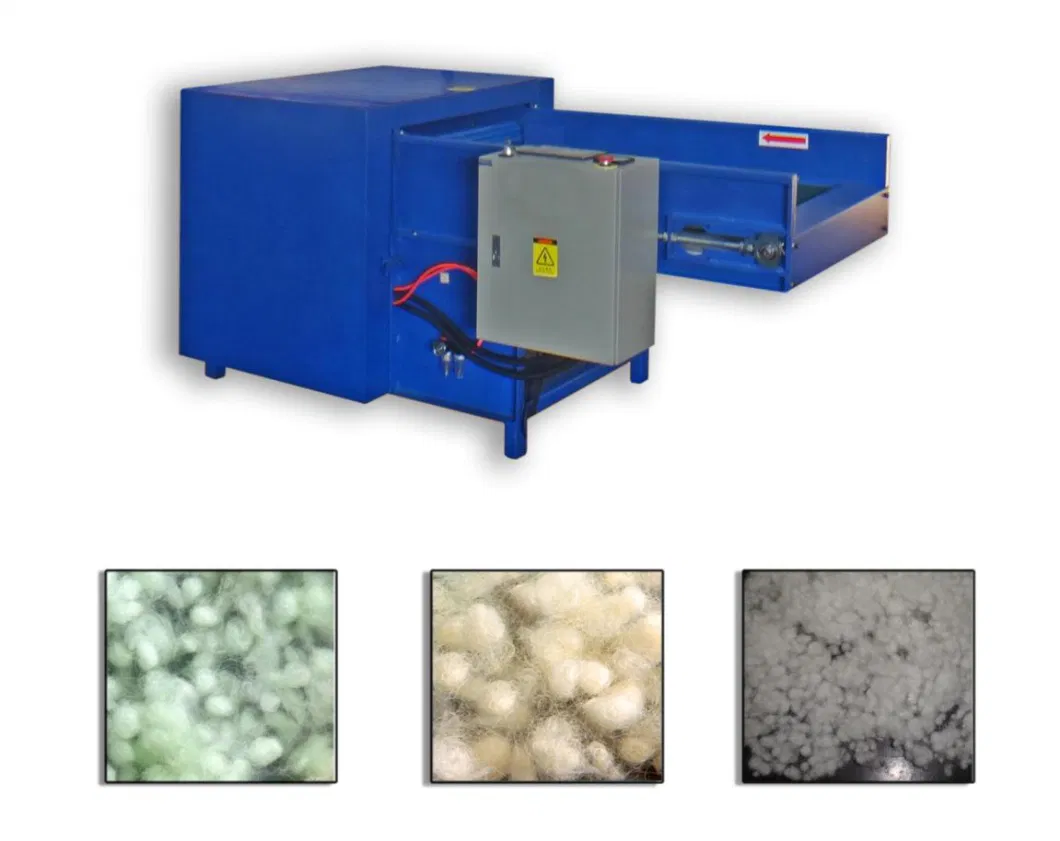 Automatic Polyester Fibre Bale Opening Breaking /Opener/Breaker and Fiber Opening Carding Cushion Sofa Pillow Filling Stuffing Blowing Making Machine Line