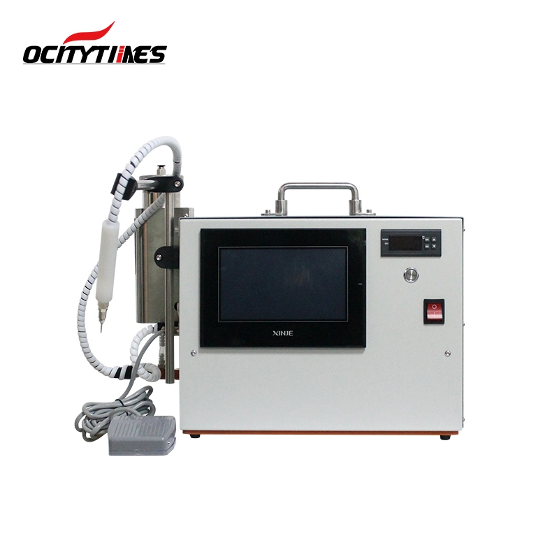 Ocitytimes Semi Automatic Cartridge Oil Filling Machine for Vape Pen Disposable