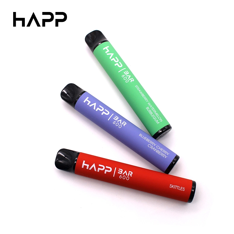 Happ 2ml Vaporizer Elf 280mAh 600plus Vape Electronic Cigarette Bar Vape