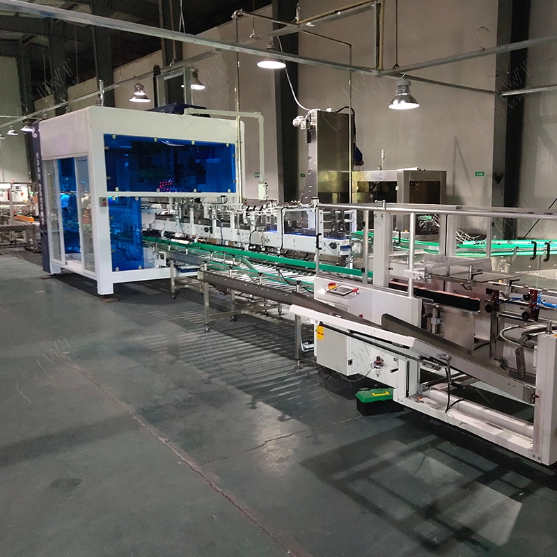 Automatic Packaging Production Line for Liquid Sachet Engine Oil Coffee Capsule Filling Machine Juice