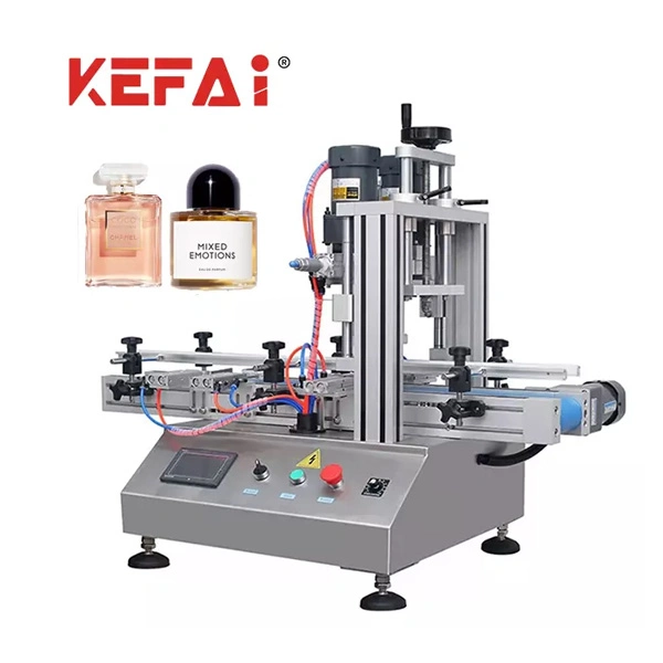 Kefai Automatic 4 Head Shampoo Paste Viscous Liquid Water Milk Oil Honey Jam Sauce Glass Bottle Dosing Bottling Filling Vacuum Capping Labeling Machine Price