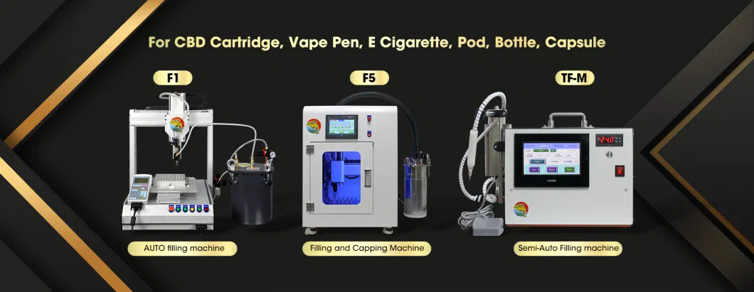 Factory Price Auto Filling Machine 510 Vape Cartridge Filler Disposable Vape Fill Machines with Heater