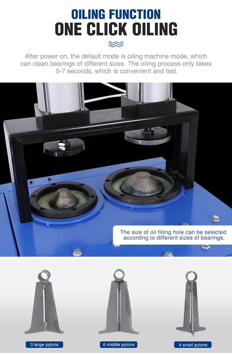 Hot Selling All-in-One Machine for Truck Bearing Oil Filling and Cleaning