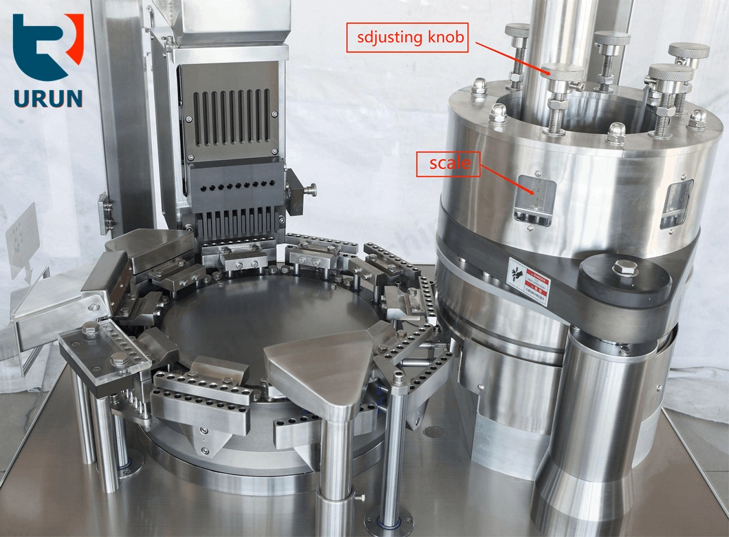 Fully Automatic Powder Granule Pellet Capsules Filler Capsule Filling Machine