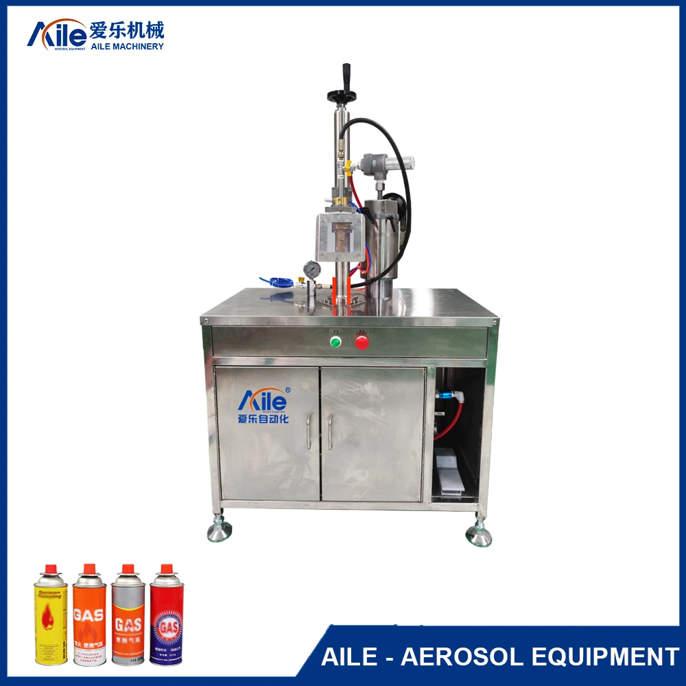 Butane Gas/LPG Cartridge Aerosol Filling Machine with Best-Selling