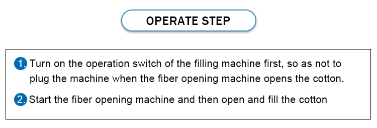 Polyester Fiber Opening Carding Pillow Filling Machine Waste Cotton Fiber Bale Opener Cushion Machine