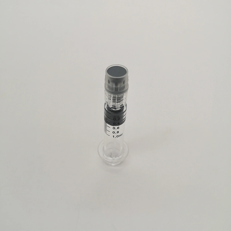 1ml Luer Lock Filling Injection Thick Oil Disposable Vape Pen Cartridges Needles Plastic Syringe