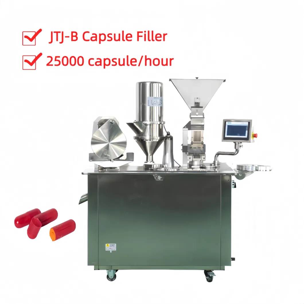 Jtj-C Pharmaceutical Medical Food Latest Powder Pellet Liquid Semi Auto Capsule Filler Capsule Making Machinery Equipment Semi Automatic Capsule Filling Machine