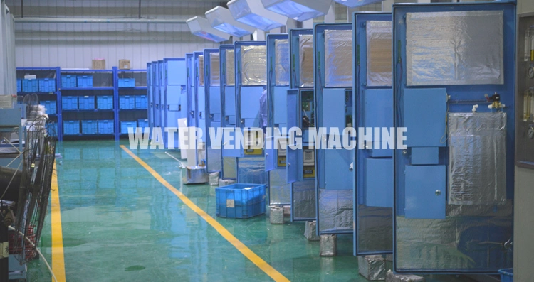 Coin IC Card Operated Bottled RO Water Purifier System Pure Water Vending Machine with UV