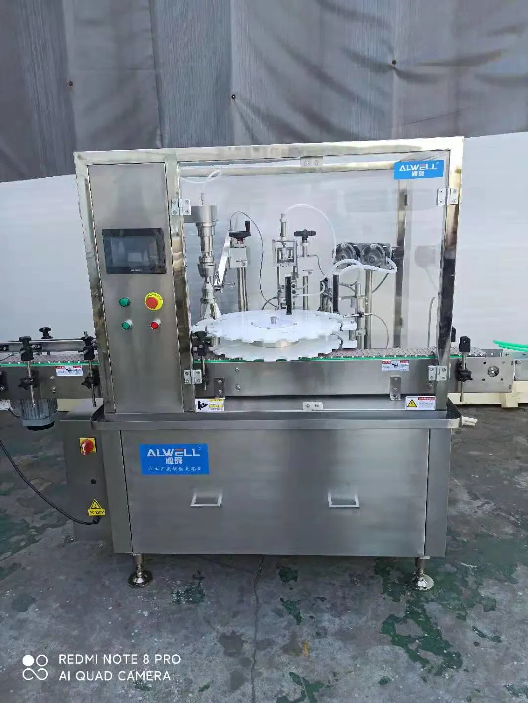 Cost-Effective Automatic Rotary Filler Equipment Electronic Cigarette Filling Capping Machine