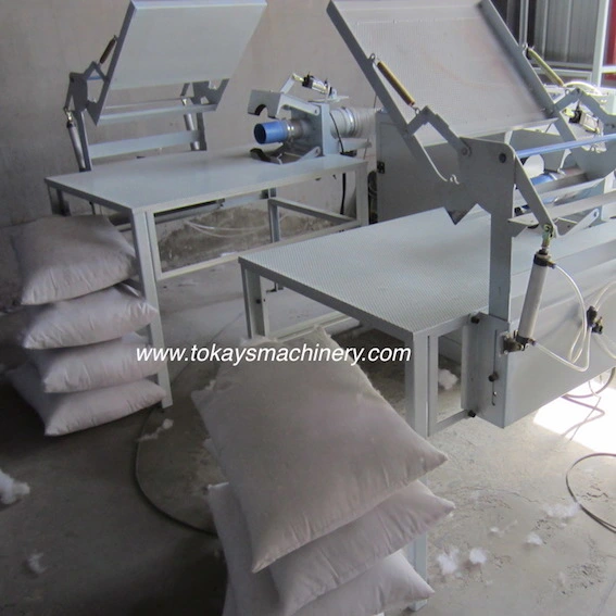 Automatic Fibre Bale Opening Breaking Fiber Opening Carding Pillow Cushion Filling Stuffing Machine