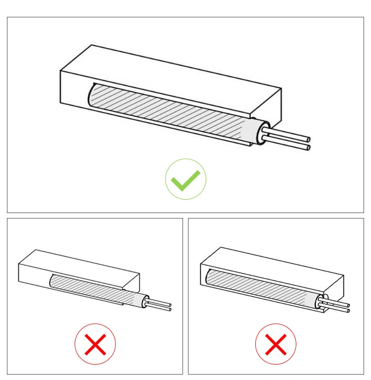 Industrial Customized High Density Stainless Steel Resistance Tube Rod Pencil Heater Cartridge Heater Hot Rod Air Heating Element for Die Mold Heating