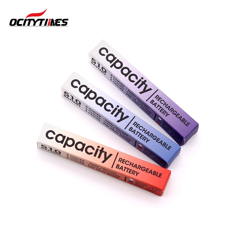 Ocitytimes Hottest Portable 380 mAh Preheat Rechargeable Vape Battery Pen