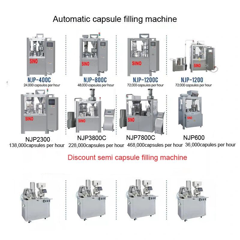 Njp-1200 Vitamin E Fish Oil Automatic Liquid Soft Gel Capsule Filling Machine