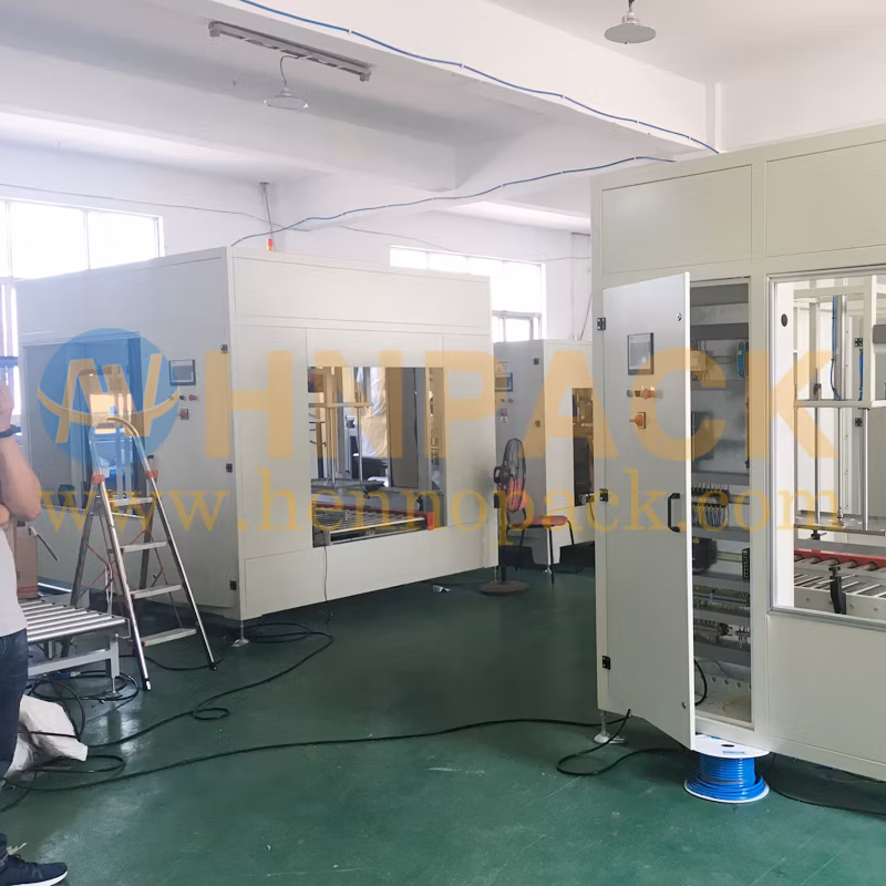 Good Quality Fully-Automatic Turnkey Project Solid Palm Oil Filling Production Line Integrated with Auto Polybag Inserter Machine