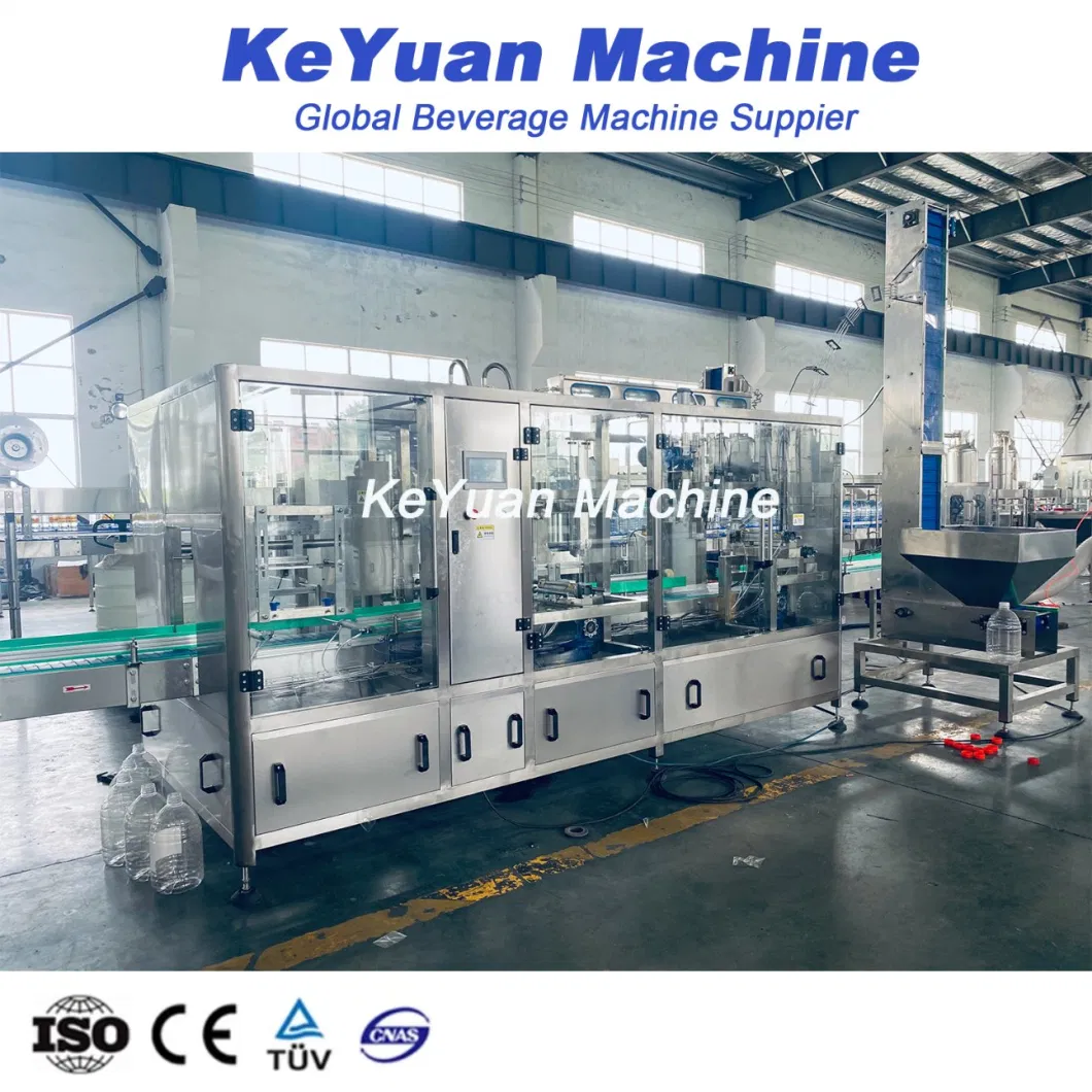 Linear Type Automatic Small Model Disposable Plastic Bottle Spring Water Filling Machine