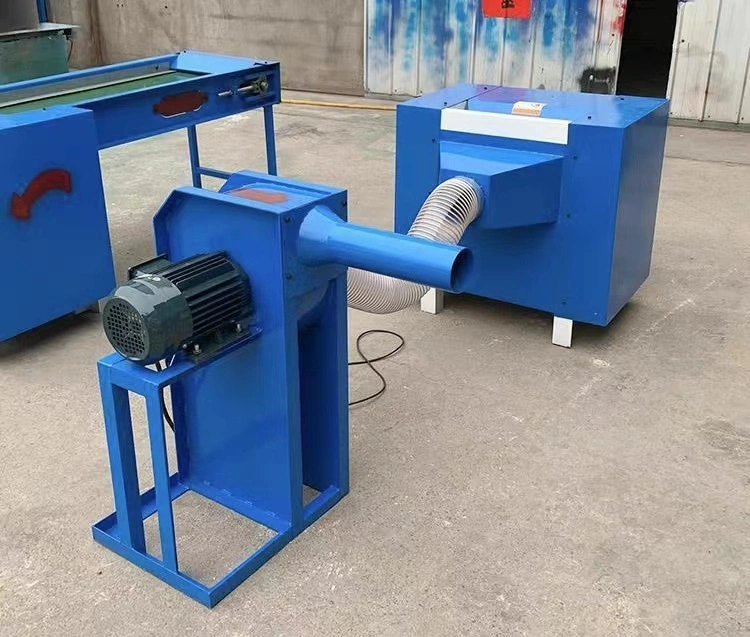 Automatic Polyester Fibre Bale Opening Breaking Fiber Opening Carding Cushion Sofa Pillow Filling Stuffing Blowing Making Machine