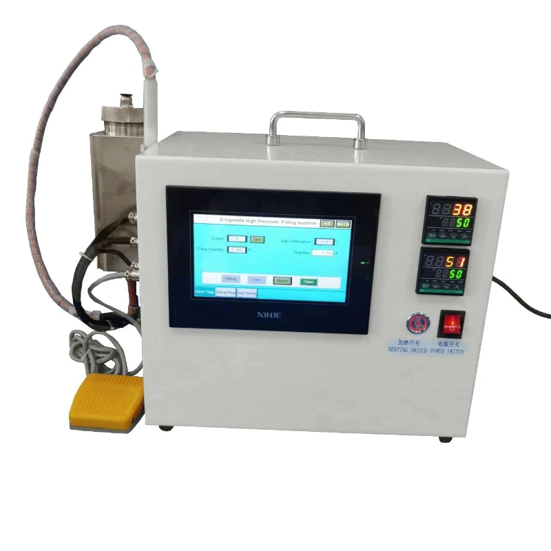 Semi Automatic Cartridge Oil Filling Machine for Vape Pen Disposable