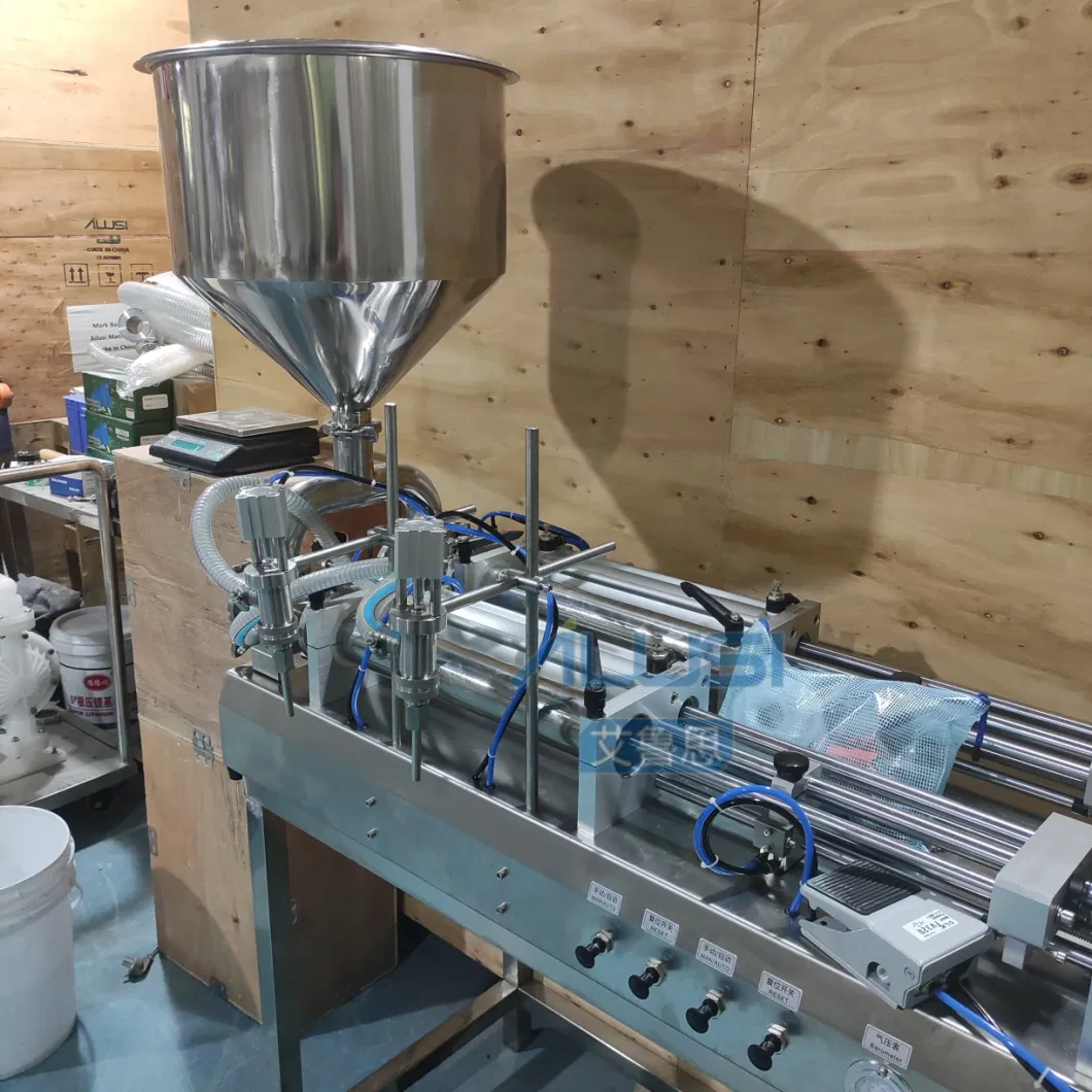 Hot Sale Paste Filler Machine Essence Oil Foundation Cream Filling Machine Semi Automatic Filling Machines