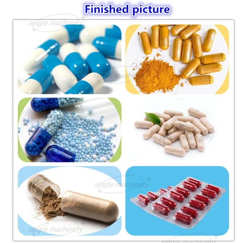 Size#000-#5 Njp400 Njp800 Njp1200 Automatic Capsule Filler Machine Pharmaceutical Vitamin a B C Powder Granule Pellet Encapsulation Capsule Filling Machine