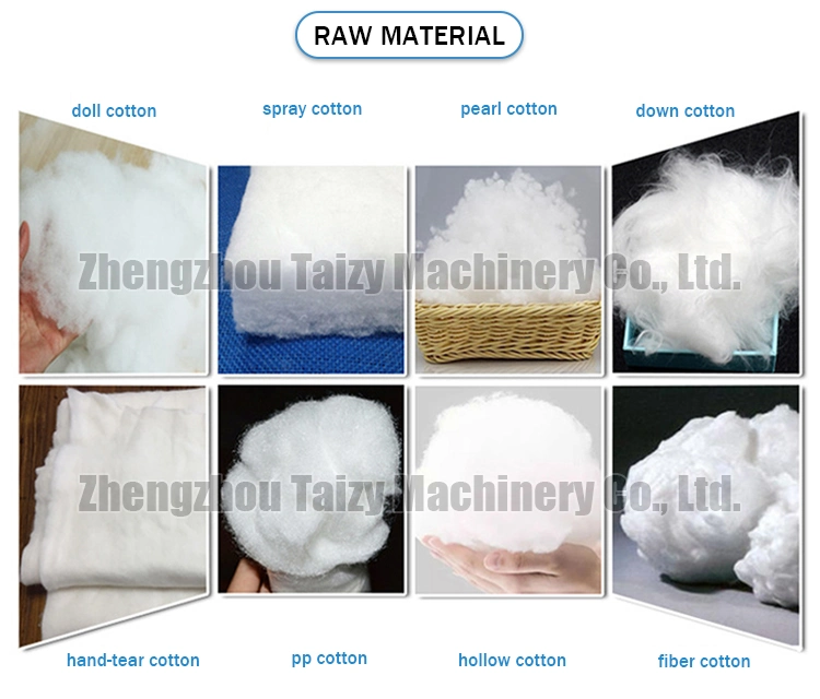 Pet Stable Bale Fiber Opener Polyester Fiber Opening/Carding Machine Pillow Filling Making Machine