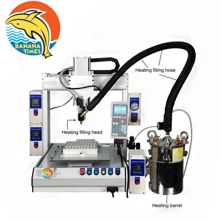 Automated Vape Oil Cartridge Filling Machine with 3L Stainless Steel Barrel