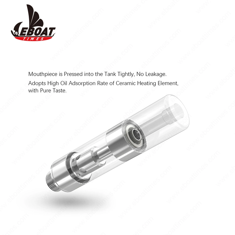 2022 Hottest 510 Thread Vaporizer Empty 0.5ml 1ml Ceramic Coil Atomizer Thick Oil Vape Cartridge