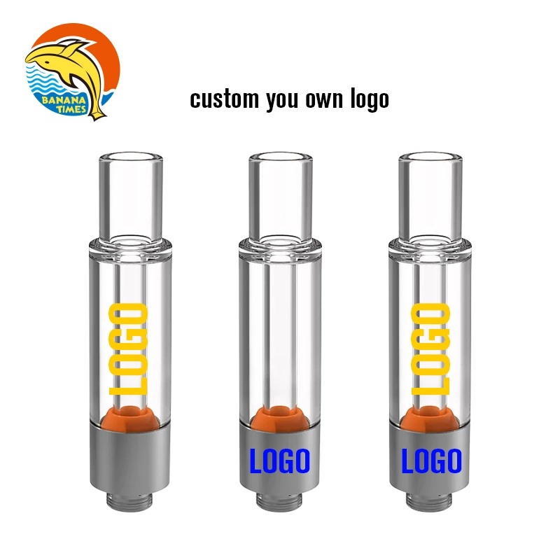 Florida Wholesale Packman Empty 0.5ml/1ml/2ml Thick Oil 510 Vape Cartridge Tyson All Glass 1gram/2gram Oil Vape Pen Cartridges for Hte Live Rosin