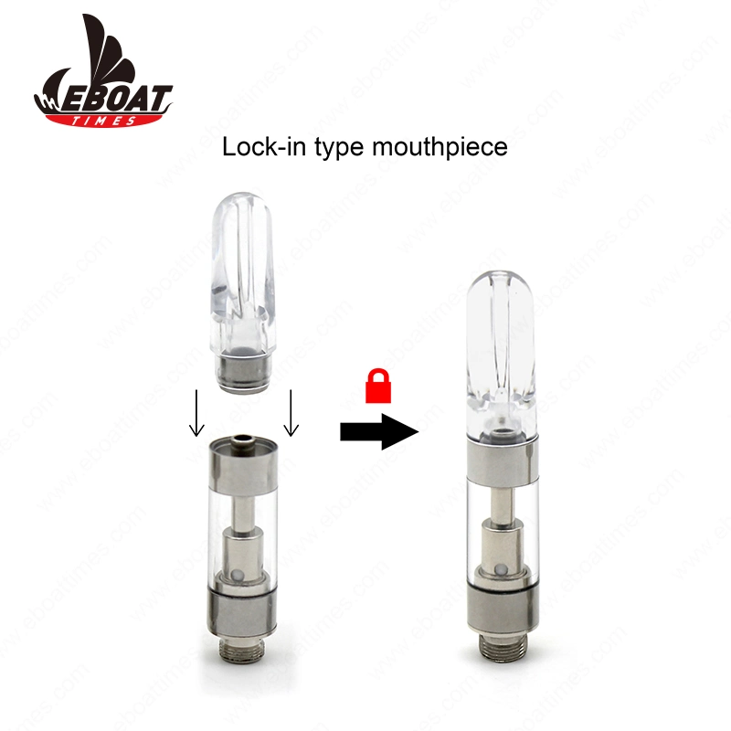 Best 510 Thread 0.5ml 1ml Glass Empty Vapes E-Cigarette Ceramic Coil Atomizer Vaporizer Cartridge