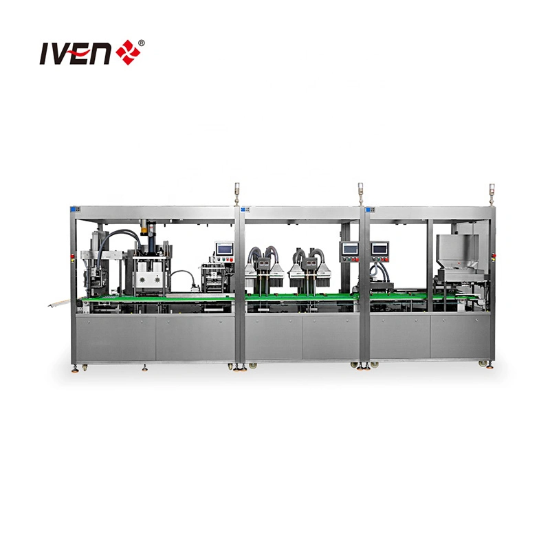 Vacuum Blood Collection Tube Filling Capping Sealing Assembly Machine /Medical Equipment