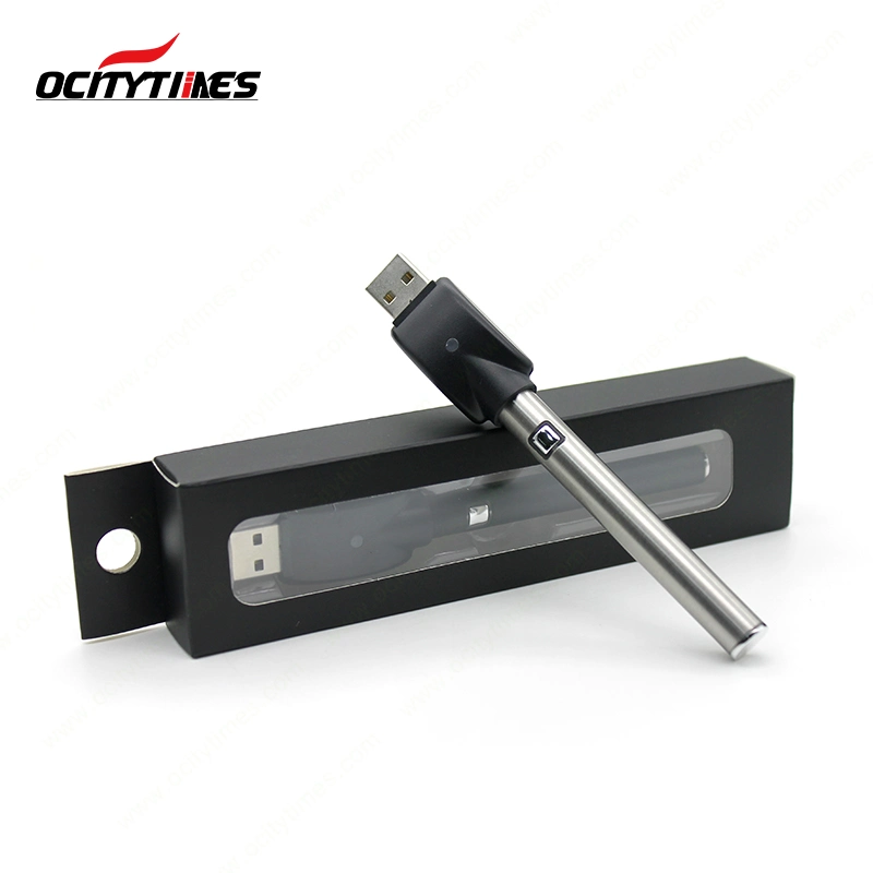 Ocitytimes Hottest Portable 380 mAh Preheat Rechargeable Vape Battery Pen