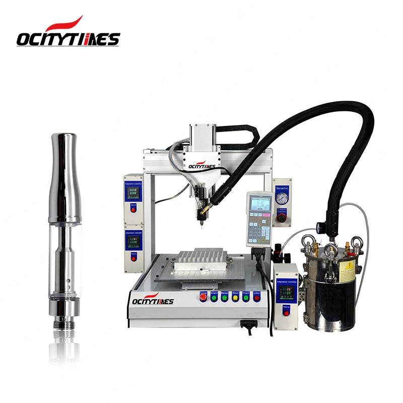 Vape Oil Filling Machine for Vape Cartridges/Disposable Vape Pens/Bottles/Pods/Syringes