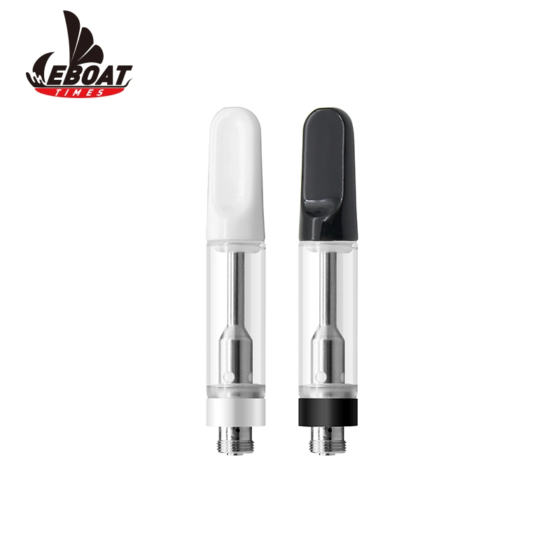 Ceramic 510 T Cart Thread Thick Oil. 5 1ml Glass Empty Disposable Vape Pen Vaporizer Atomizer Cartridg