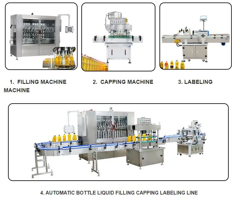 Hot Sale Cooking Oil Bottle Filling Edible Oil Filling Machine