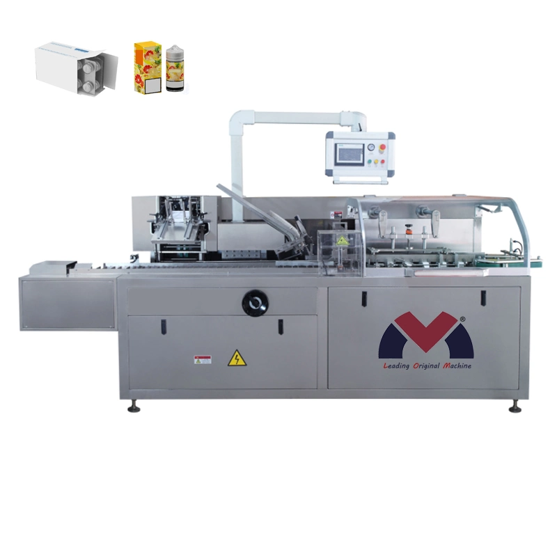 Lom Horizontal Cartoning Machine for Crayons/Tube/Toothpaste/Cosmetics/Lipstick/Mosquito Incense/Spark Plug/Bearing/Paper/Soap Carton Forming Packaging Machine