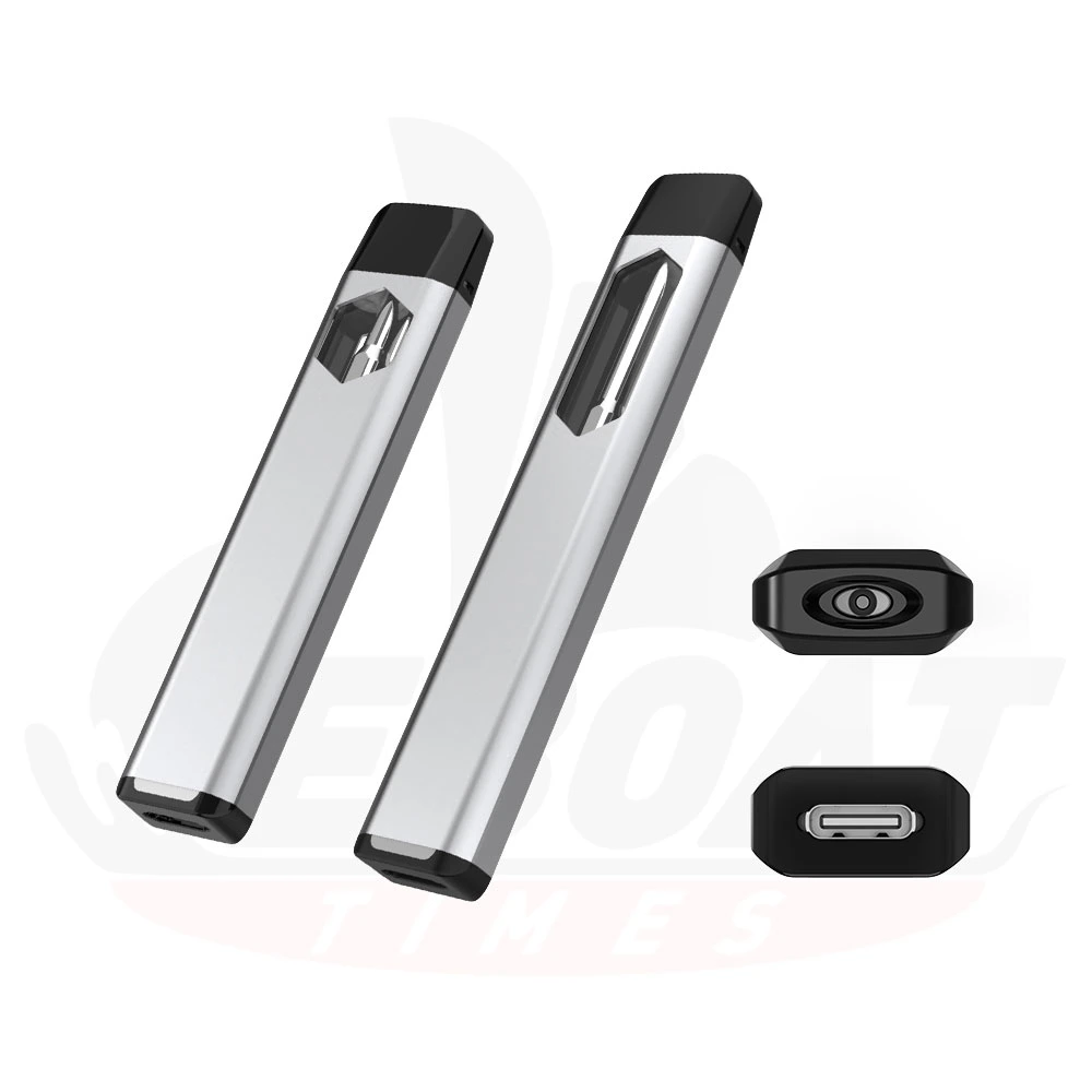 USA Empty Disposable Vape Pen 2ml 2g 1ml 1.0ml 1000mg 1g Full One Gram Ceramic Coil Live Resin Thick Oil Disposable