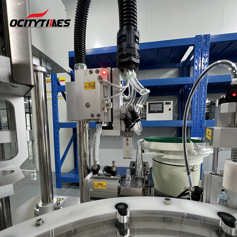 Ocitytimes Filling Machine Fully Automatic Filling and Capping Machine for D8 D9 Hhc Oil Vape Cartridge