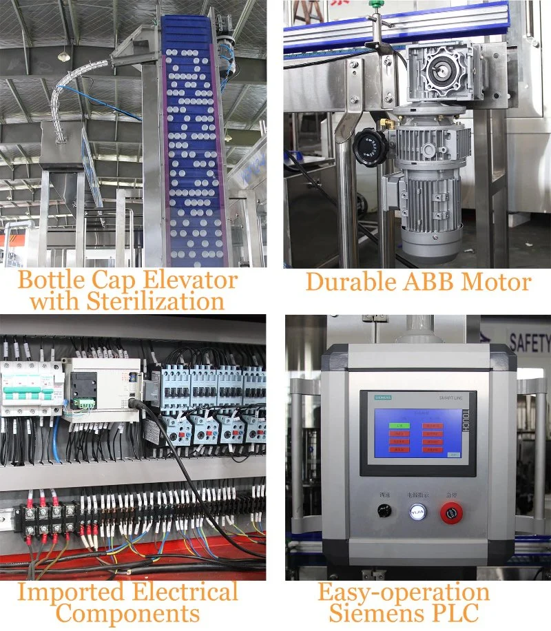 2022 Hot Sale a to Z Mineral Water Bottling Plant / Fruit NFC Juice CSD Beverage Filling Oil Bottling Sealing Machine