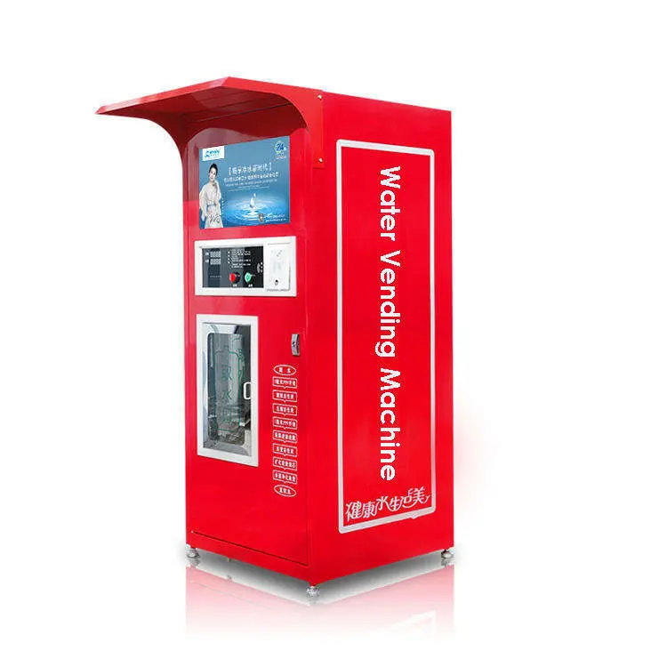 Purified Water Vending Machine with Nayax Credit Card Reader