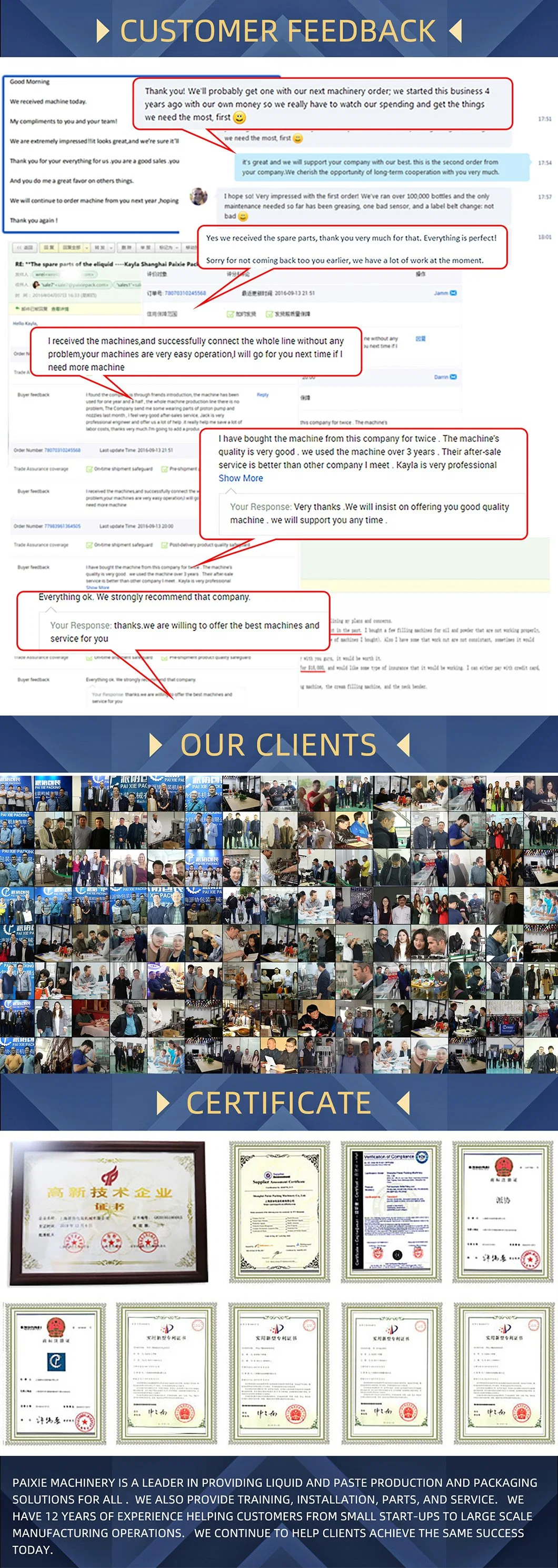 New Arrivals Hot Products Automatic Oil Liquid Tipped Dropper Glass Filling Machinery