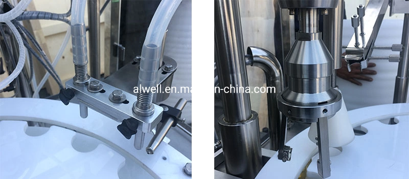 Cost-Effective Automatic Rotary Filler Equipment Electronic Cigarette Filling Capping Machine