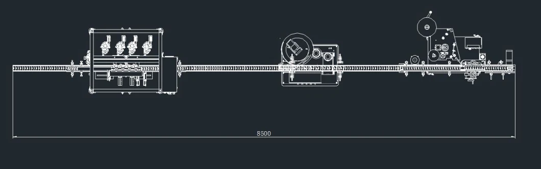 Manufacturing Automatic Servo Motor Driven Hot Sale Linear Type High Volume Filling Machine Motor Oil for Bottle/Pail