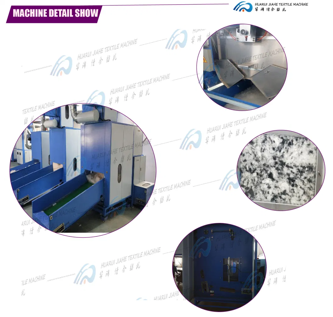 Cheap Price Automatic Pillow/Cushion Filling/Making Machine with Bale Opener for Fiber Opening and Mixing/ Non-Woven Mixer Chemical Mixing Machine Blending