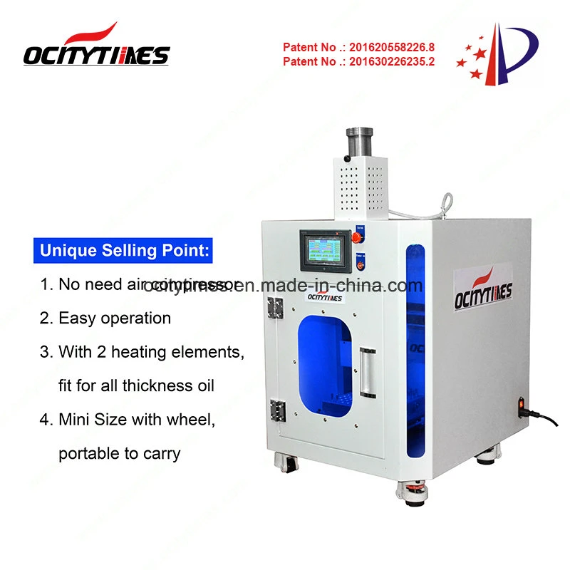 Ocitytimes F4 AC110V 300W No Need Compressor Easy Fill Oil Filling Machine for. 5ml 1ml 510 Vape Cartridge