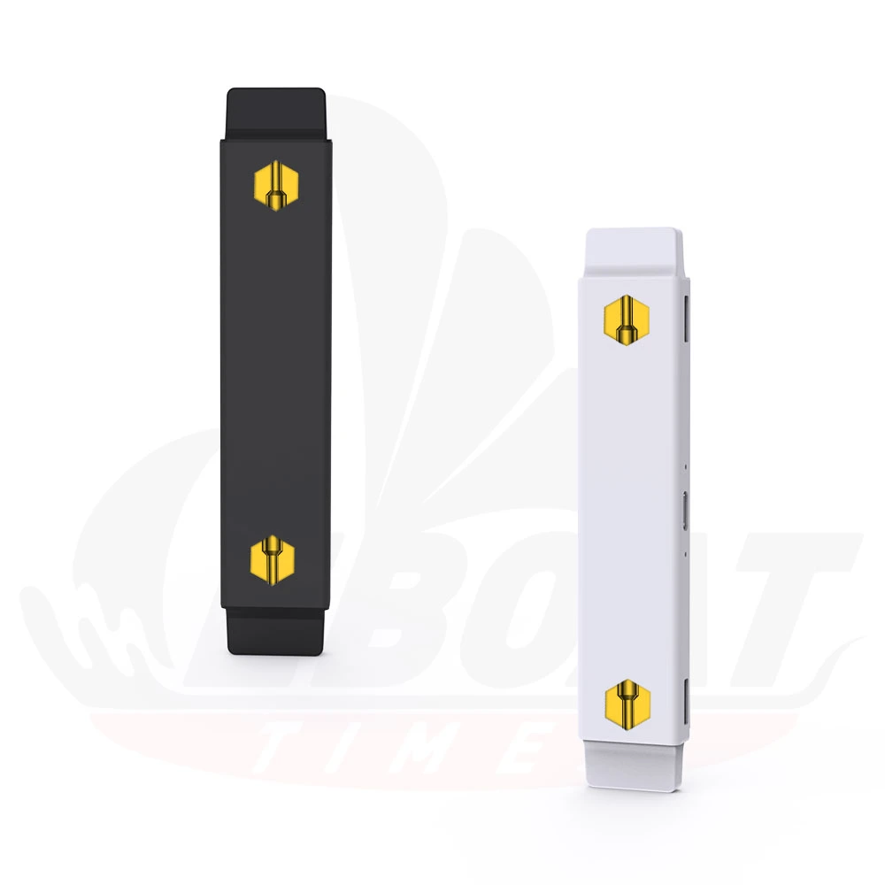 Distillated Oil Disposable E Cigarettes Vape Pen 500mAh Battery Rechargeable 2ml Pods Carts Dual Cartridges Oil Tanks Vaporizer Vape