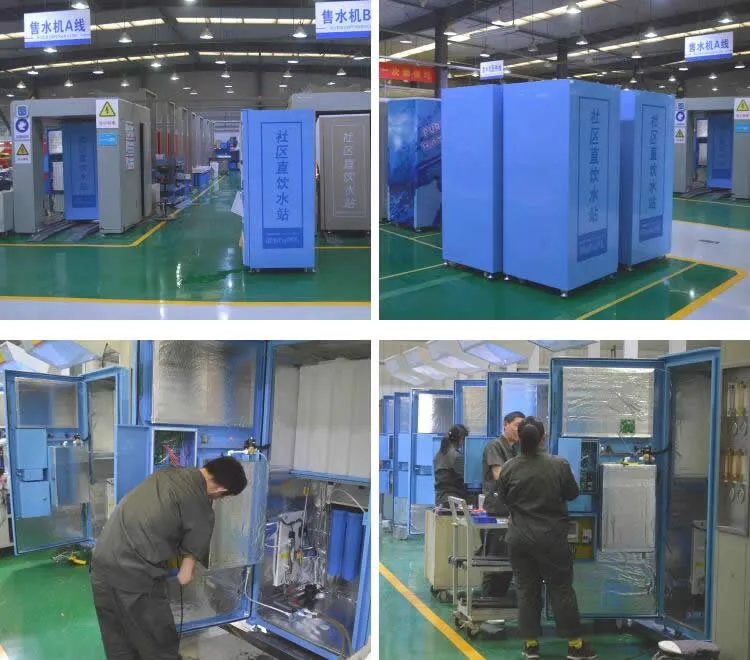 Export of The Best-Selling RO Water Vending Machine with Coin Function